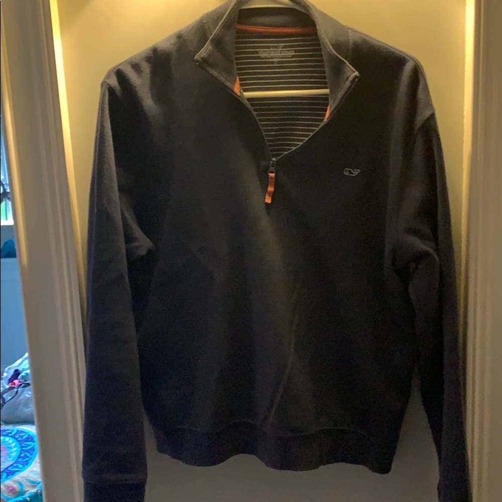 Kids vineyard vines navy blue pullover